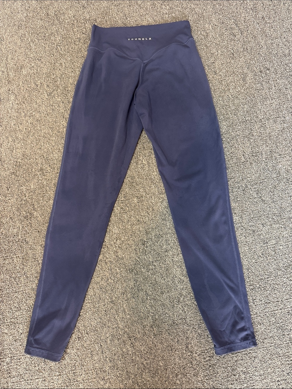 YoungLA Navy High-Rise Performance Leggings